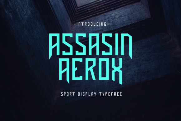 Assasin Aerox Font for Modern Web Design Projects