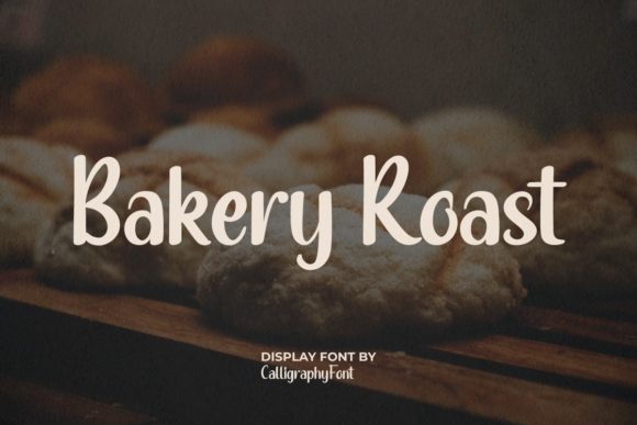 Bakery Roast Font Adds Vintage Charm to Creative Projects