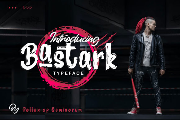 Bastark Font: A Modern Display Typeface for Creative Branding