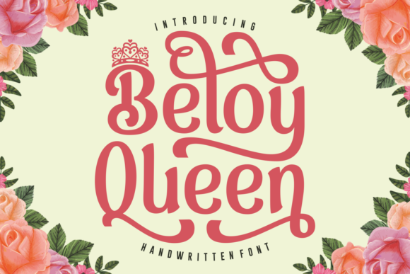 Beloy Queen: A Luxurious Display Font for Designers