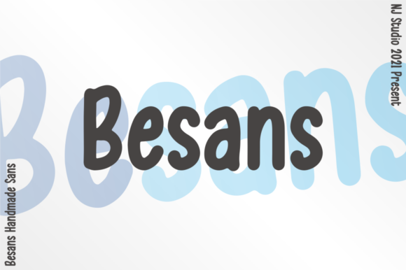 Besans Display Font for Bold Brand Campaigns