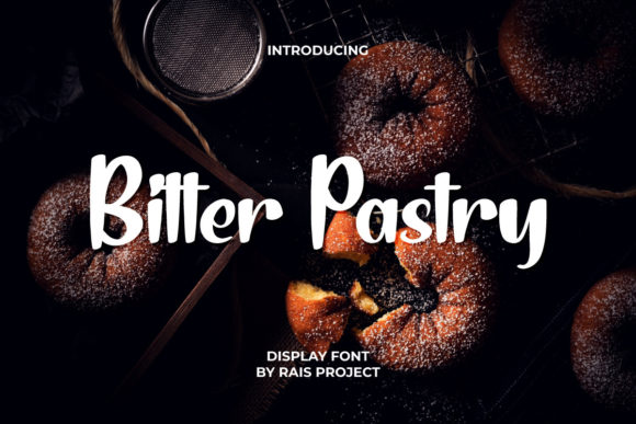 Bitter Pastry Font for Modern Web Design Projects
