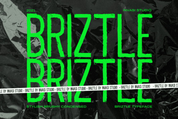 Briztle Font: A Stylish Display Typeface for Web Designers