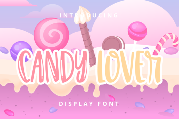 Candy Lover Font for Creative Makers and Sellers