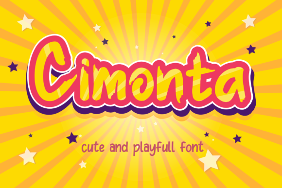 Cimonta Display Font for Modern Web Design