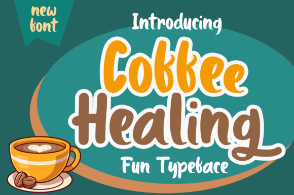 Coffee Healing Display Font Review