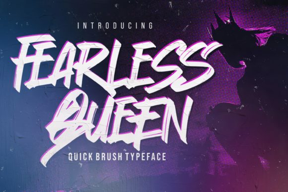Fearless Queen Font for Bold Branding and Street-Style Designs