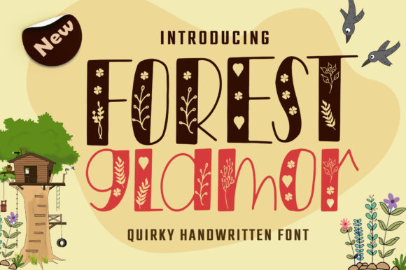 Forest Glamor Font for Modern Web Design Projects