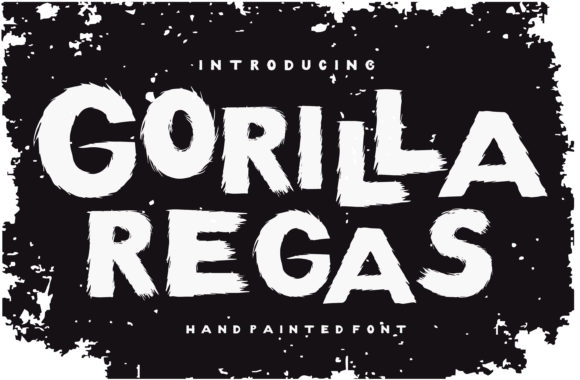 Gorilla Regas Font for Bold Branding and Creative Displays
