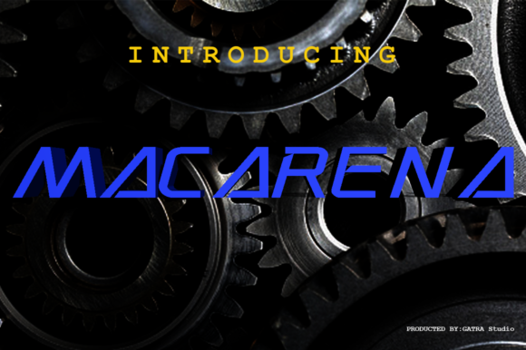 Macarena: The Modern Display Font for Handmade Brands