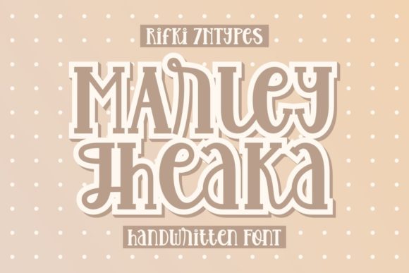 Marley Gheaka: A Quirky Display Font for Playful Digital Branding