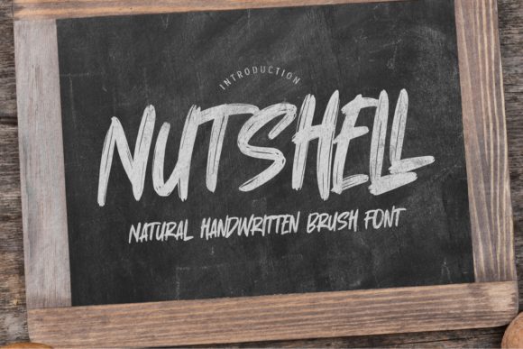 Nutshell Font for Bold Branding and Creative Displays