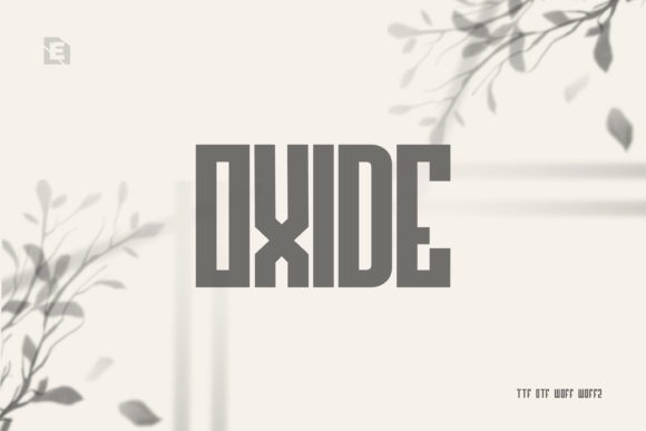Oxide Font: Bold Display Typography for Impactful Designs