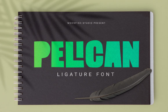 Pelican Font: A Bold Display Typeface for Creative Publishing