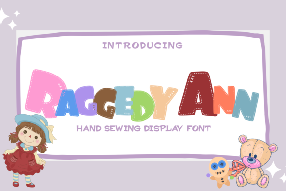 Raggedy Ann Font: A Cute Display Typeface for Creative Business Owners