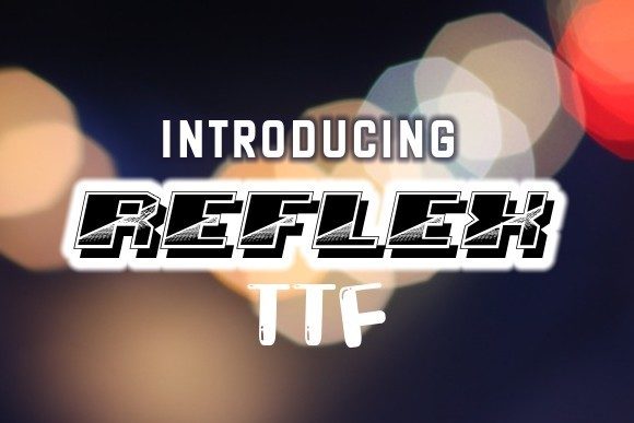 Reflex Font: A Modern Display Typeface for Digital Designers