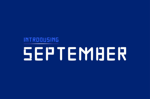 September Font for Professional and Modern Branding