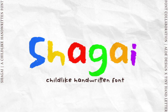 Shagai Font: A Display Typeface for Creative Makers