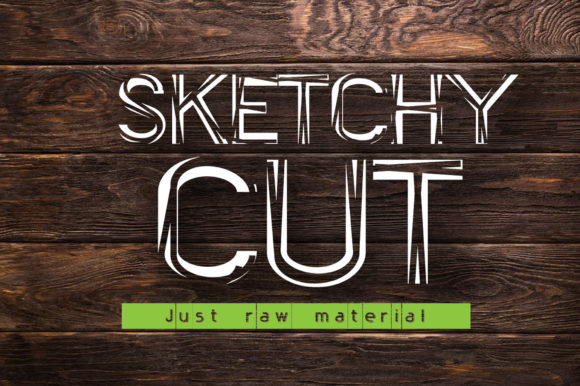 SketchyCut Font Review for Creative Designers