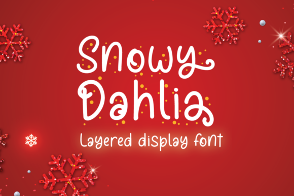 Snowy Dahlia Font for Eye-Catching Branding and Campaigns
