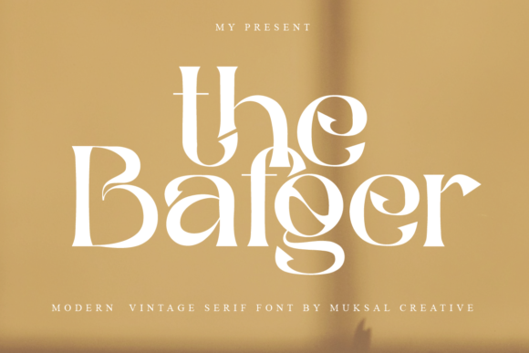 The Bafger Display Font in Brand Design Projects