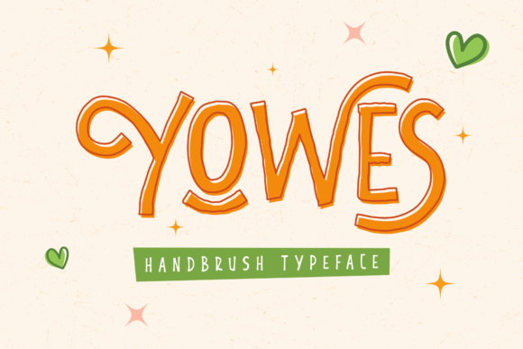 Yowes Display Font for Creative Branding Projects