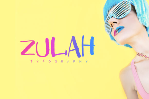 Zulah Font: A Playful Display Typeface for Engaging Editorial Design